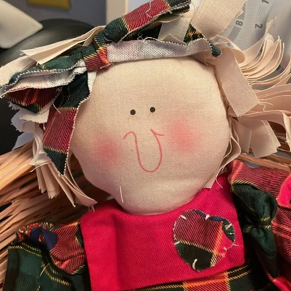 Handmade Raggedy Ann Andy Soft Cloth Dolls Church Bazaar - Picture 5 of 6